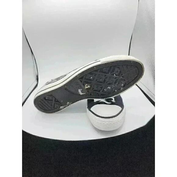 Converse Cons Graphic Print Mens Size 8.5 / Wmns 10.5 Black Green White 142992C - Picture 7 of 7